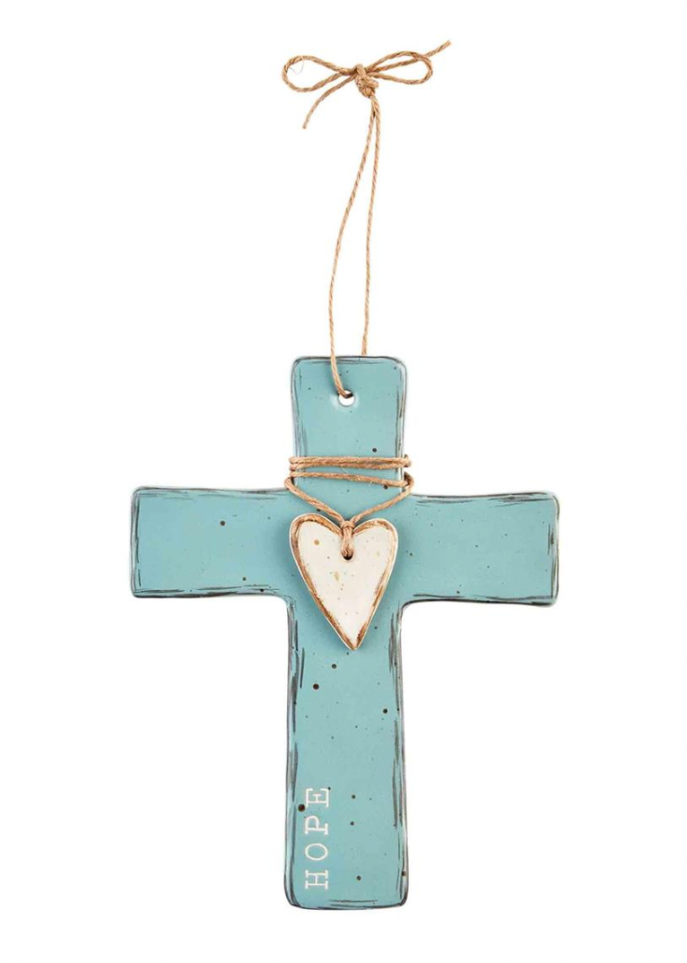 Hope Stoneware Cross