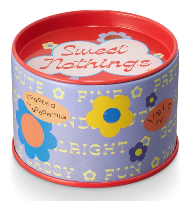Sweet Nothings Twisted Tin Candle