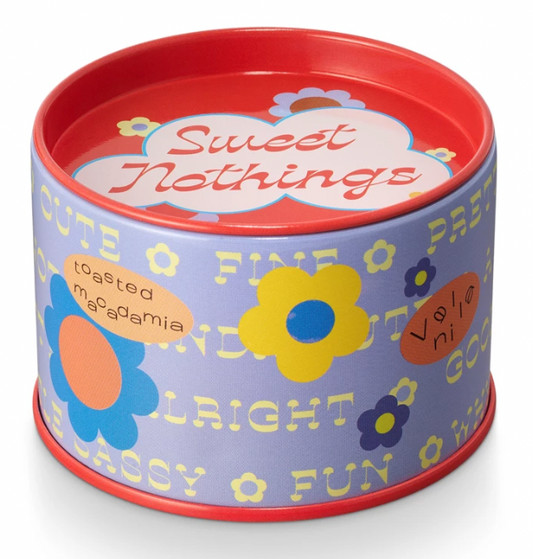 Sweet Nothings Twisted Tin Candle