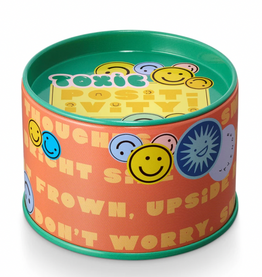 Toxic Positivity Twisted Tin Candle