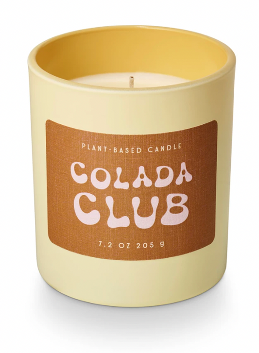 Colada Club Sun Glass Candle