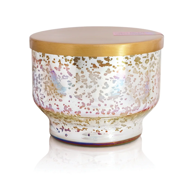 Coconut Santal Mercury Iridescent Inverted Candle, 10 oz