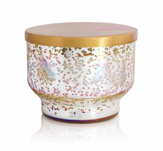 Coconut Santal Mercury Iridescent Inverted Candle, 10 oz