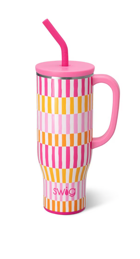 Sherbet Stripe Mega Mug 30oz