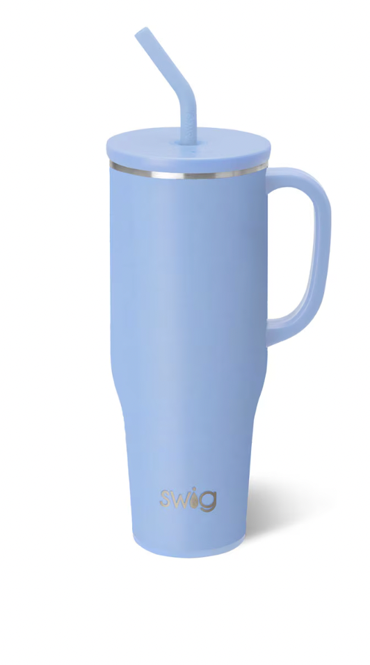 Shimmer Periwinkle Mega Mug 40oz