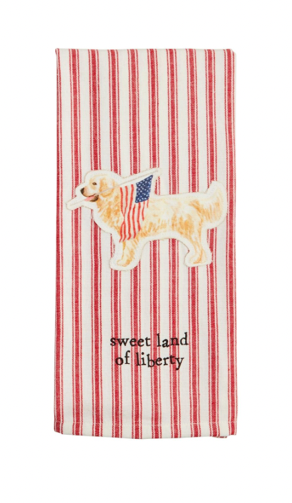 Dog Patch Americana Towel