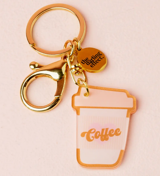 Acrylic Keychain-Coffee Cup