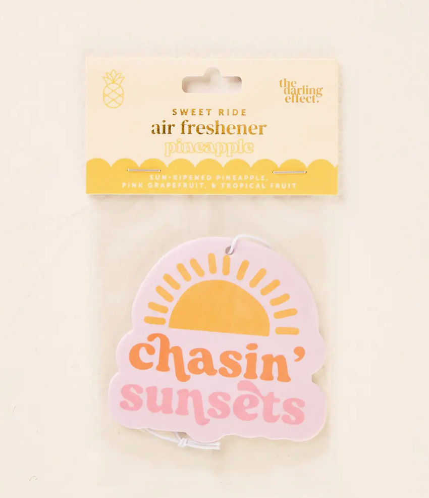 Sweet Ride Car Air Freshener-Chasin' Sunsets
