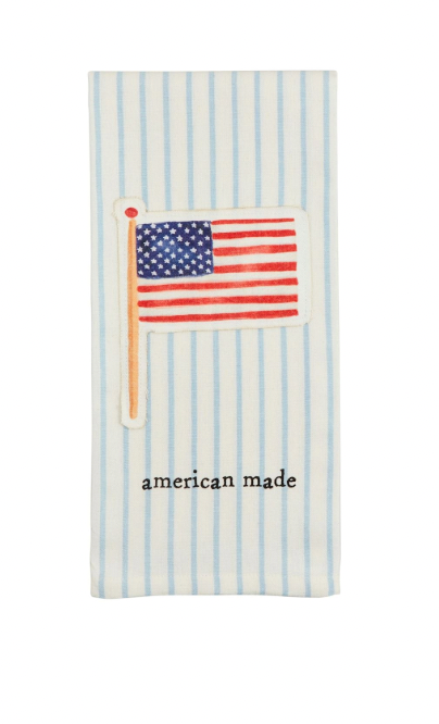 Flag Patch Americana Towel