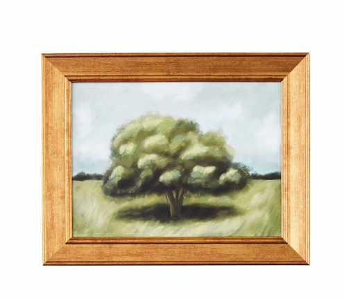 Tree Landscape Framed Art