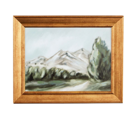 Mountain Landscape Framed Art