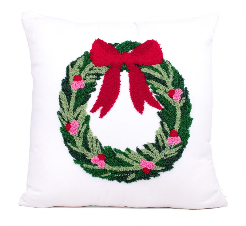Clara Wreath Pillow