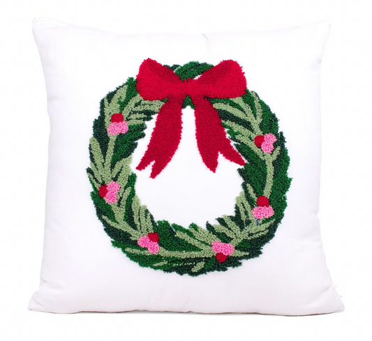 Clara Wreath Pillow