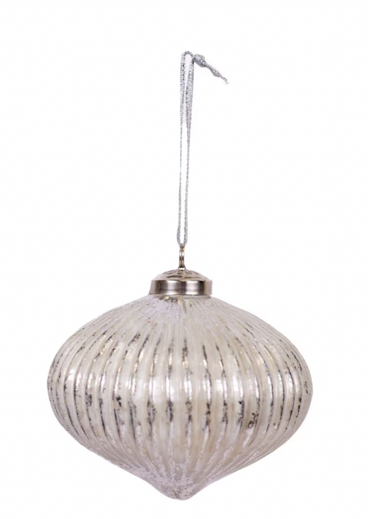 Moretti Ornament in White
