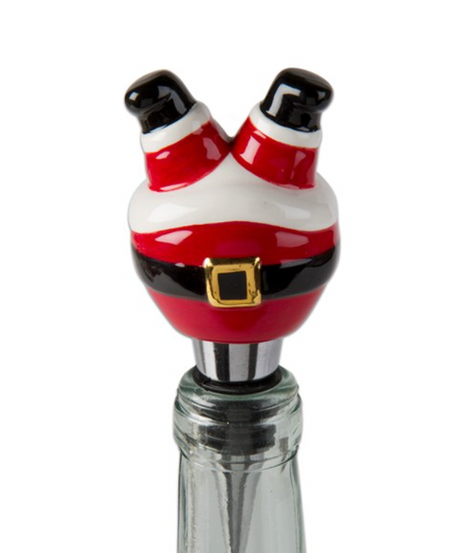 JOLLY SANTA BOTTLE STOPPER