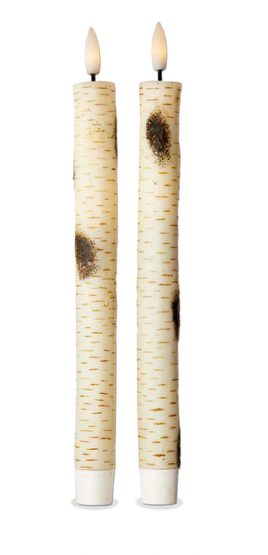 Birch Led Tapers Set Of 2