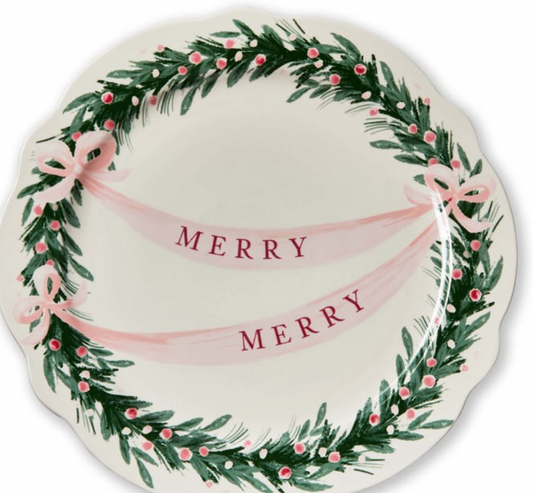 VERY MERRY ROUND PLATTER