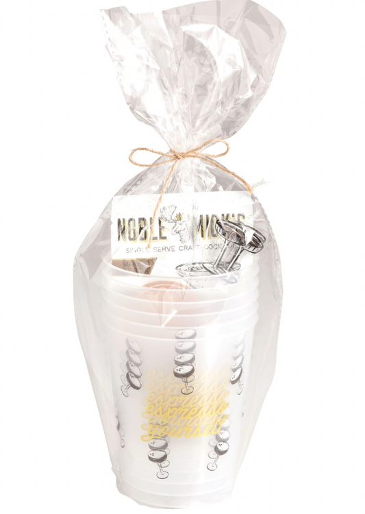Espresso Cocktail Mix & Cups Set