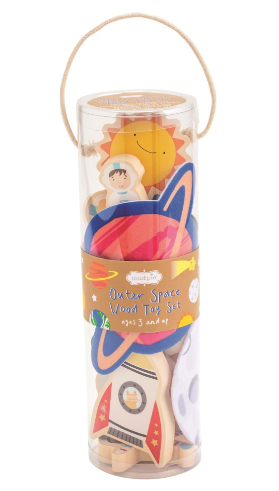 Outer Space Wood Toy Set