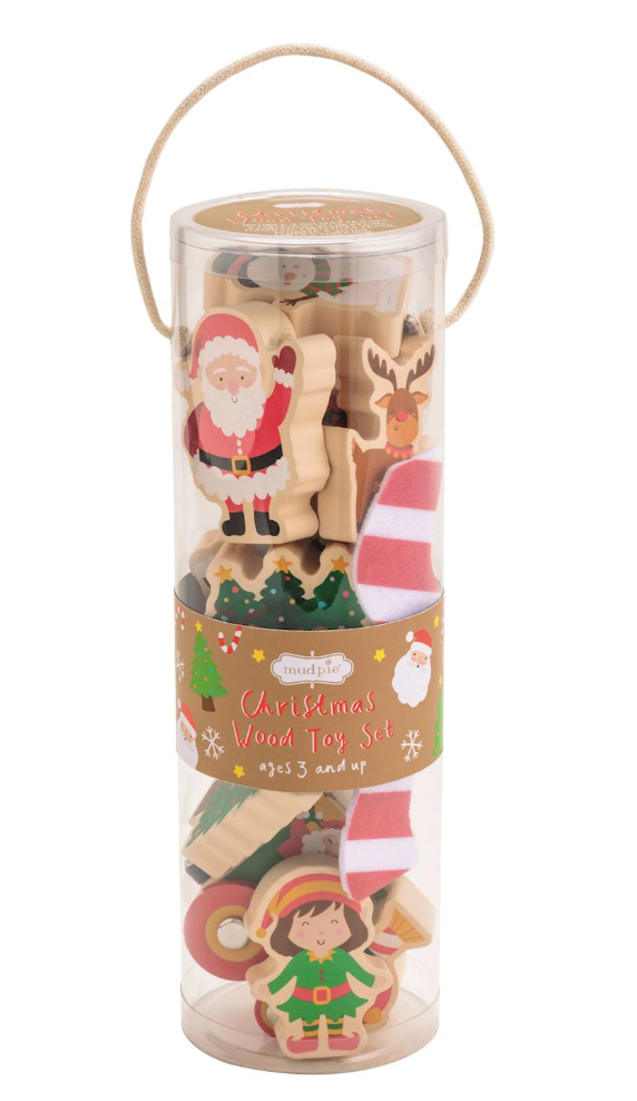 North Pole Wood Toy Set