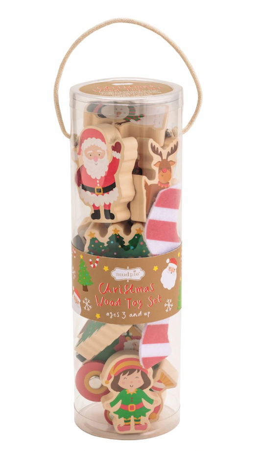 North Pole Wood Toy Set