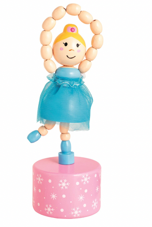 Blue Ballerina Collapsing Toy