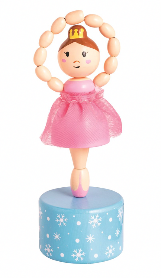 Pink Ballerina Collapsing Toy