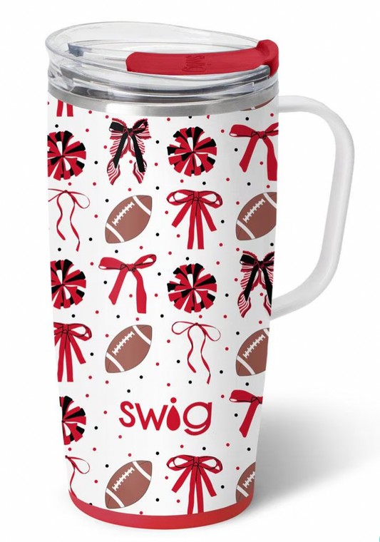 We've Got Spirit Black + Red Travel Mug 22oz