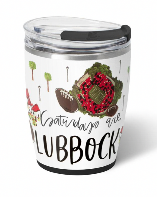 Saturdays in Lubbock Tumbler 12oz