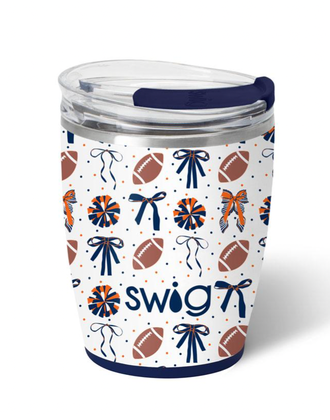 We've Got Spirit Navy + Orange Tumbler 12oz