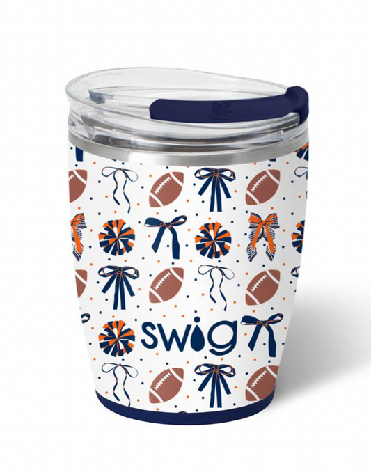 We've Got Spirit Navy + Orange Tumbler 12oz