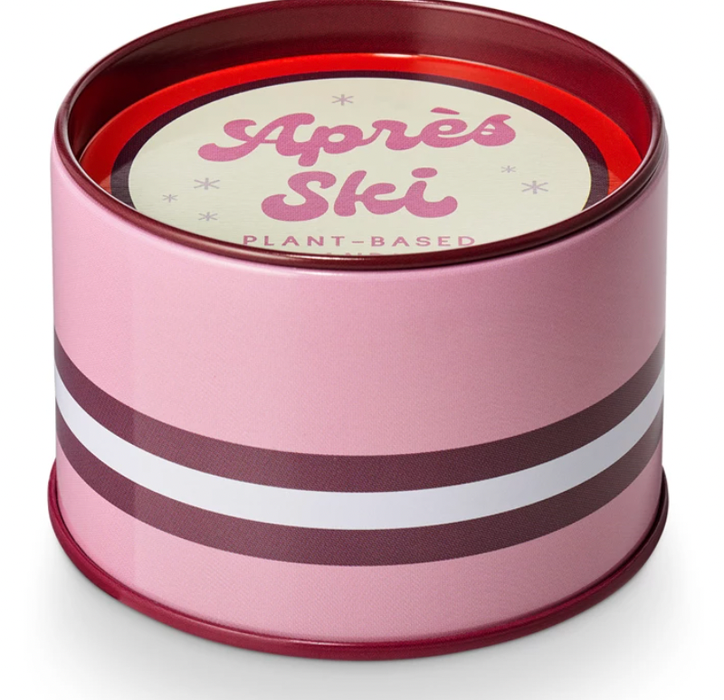 Apres Ski Slopeslide Tin Candle
