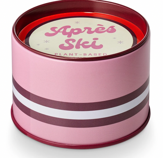Apres Ski Slopeslide Tin Candle