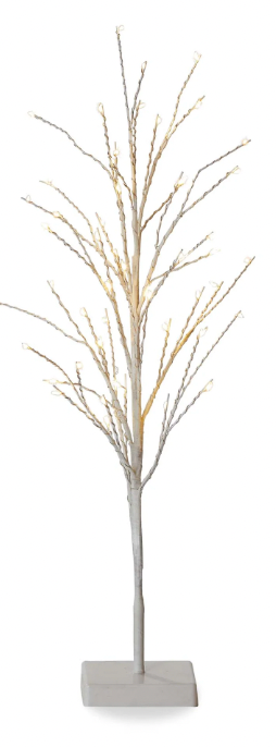 Glint Led Tree Tall White