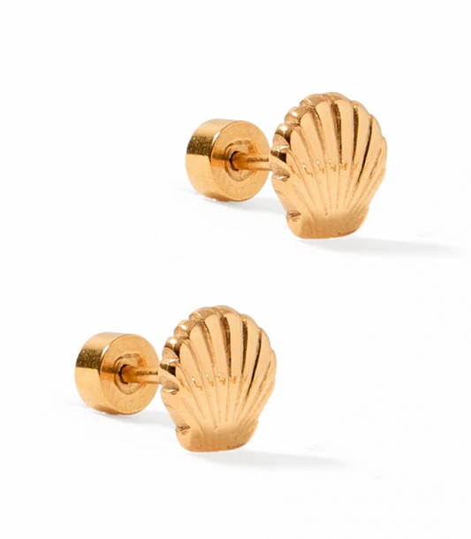Screwback Stud Earrings - Marina