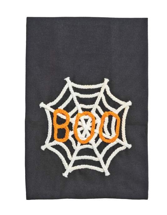 Boo Halloween Rope Towel