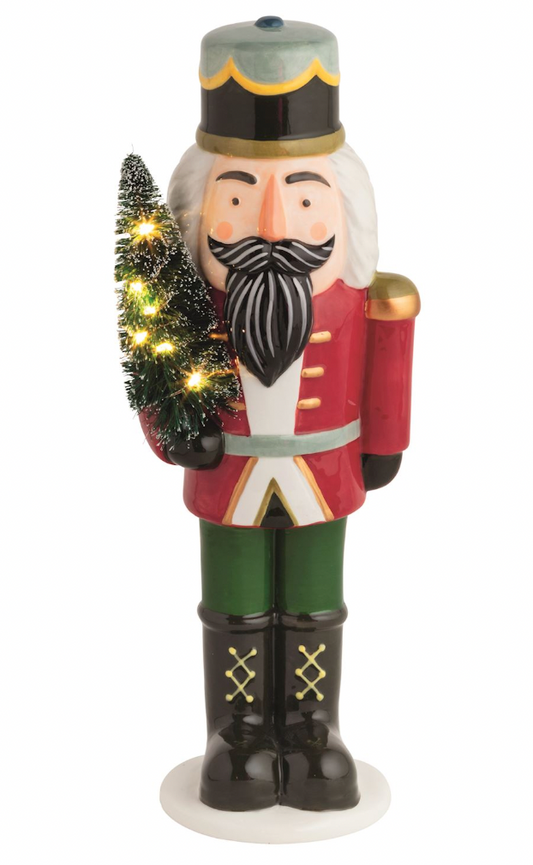 LARGE LED NUTCRACKER SITTER