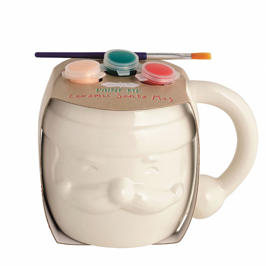 Santa Paint-Me Mug