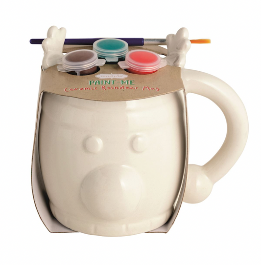 Reindeer Paint-Me Mug