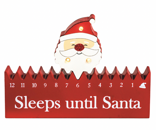 Santa Countdown Block