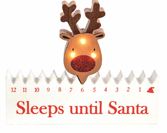Reindeer Countdown Block
