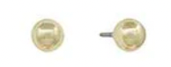 Open Gold Bow and Bow and Stud Earrings