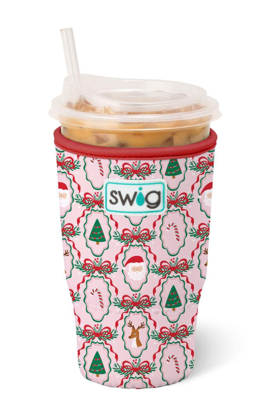 Christmas Cameos Iced Cup Coolie (Large)