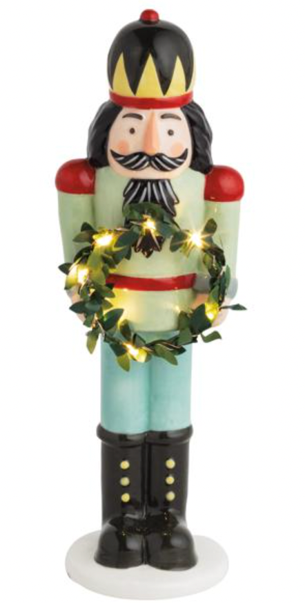 Small Light-Up Nutcracker Sitter