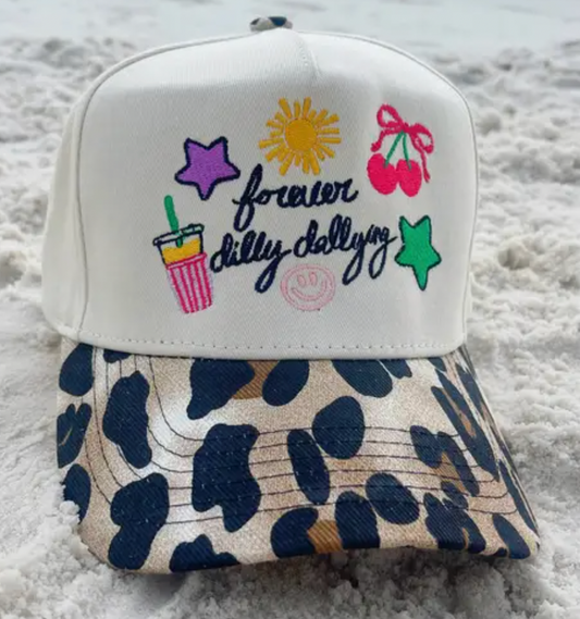 Forever Dilly Dalling Leopard Hat