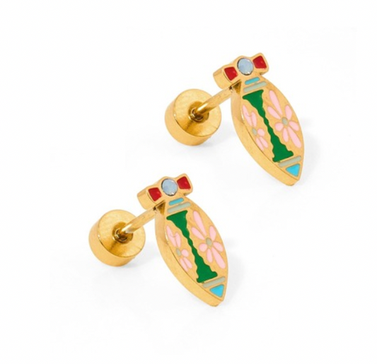 Screwback Stud Earrings - Merritt Ornament