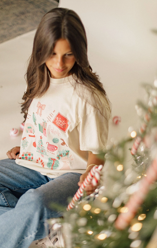 Christmas Collage Graphic Tee