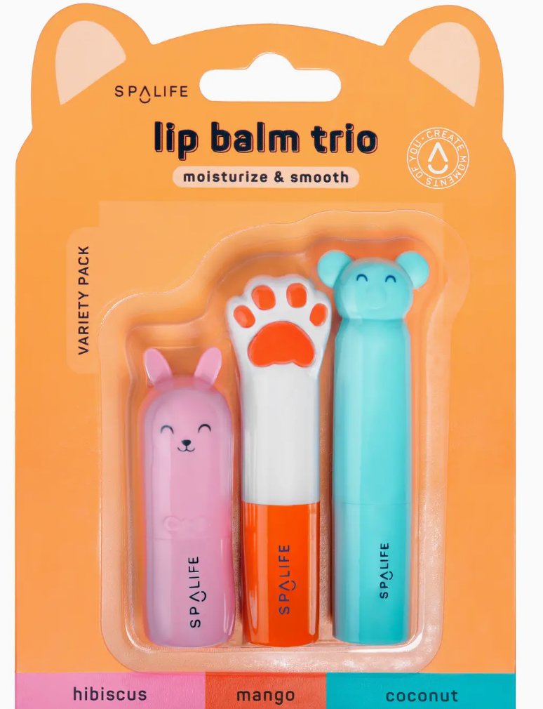 Moisturize & Smooth Lip Balm Trio Variety Pack