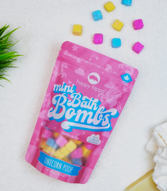 Unicorn Poop - Mini Bath Bombs- Gift Bag