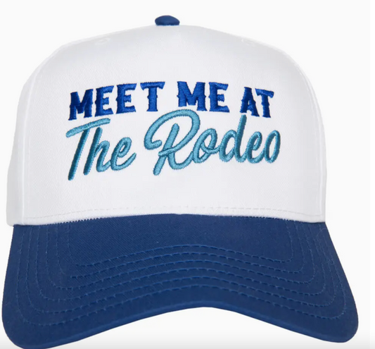 Meet Me at the Rodeo Wholesale Two-Toned Vintage Hat